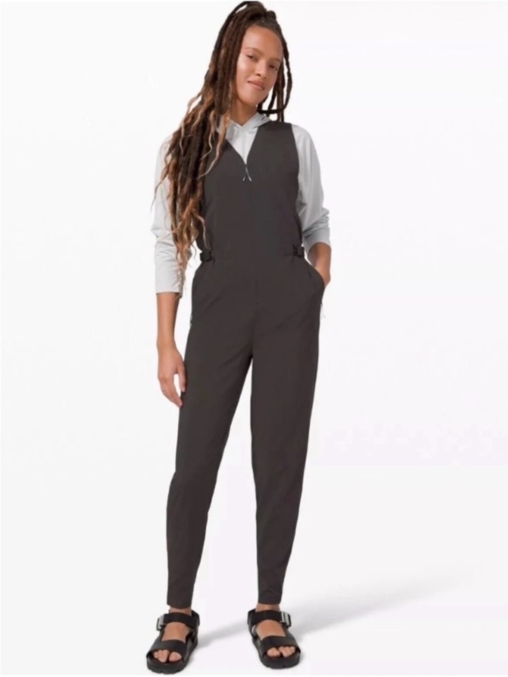 LULULEMON Jumpsuit - Asphalt Grey - size 6